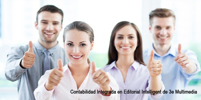 Contabilidad integrada en Editorial Intelligent de 3e Multimedia 